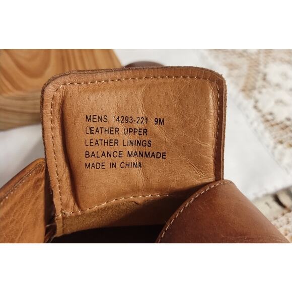 Men's Florsheim Monk Strap Brown Leather Dress Shoes Size 9M Style 14293-221 - Picture 4 of 7